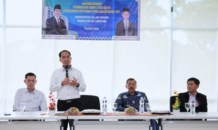 UIN RIL Perkuat Kompetensi Dosen Lewat Workshop Penyusunan Instrumen OBE
