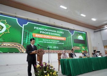 991 Guru Madrasah Dikukuhkan UIN Raden Intan Lampung, Tingkat Kelulusan Capai 99,60 Persen