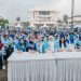 Ratusan Lansia Padati Jalan Sehat Bersama Ketua TP PKK Lampung