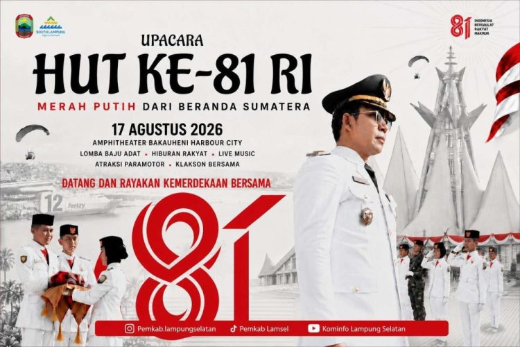 Semarak HUT RI ke-81, Pemkab Lampung Selatan Pusatkan Perayaan di BHC Bakauheni