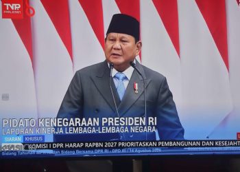 Sambut HUT ke-81 RI, Bupati Dedi Irawan dan DPRD Pesisir Barat Simak Pidato Kenegaraan Presiden