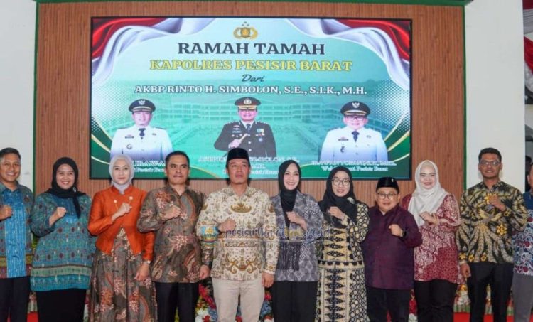 Sambut Kapolres Baru AKBP Rinto Haivan Simbolon, Pemkab Pesisir Barat Perkuat Sinergi Kamtibmas