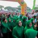 Rayakan HUT ke-81 RI dan HUT Perdana Kodam XXI/Raden Inten, Ribuan Warga Padati Saburai