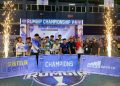Menang Tipis 3-2 di Partai Final, Skuad MTSN 4 Lampung Selatan Angkat Trofi di GOR UIN RIL