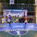 Menang Tipis 3-2 di Partai Final, Skuad MTSN 4 Lampung Selatan Angkat Trofi di GOR UIN RIL
