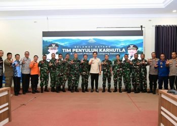 Gandeng Mabes TNI di Kalianda, Bupati Egi Ingatkan Warga Tak Buka Lahan dengan Cara Dibakar