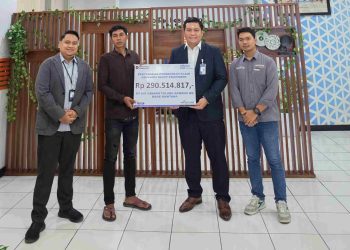 Kolaborasi Strategis BRI dan BRI Insurance Lampung, Bayar Klaim Heavy Equipment Rp290,5 Juta