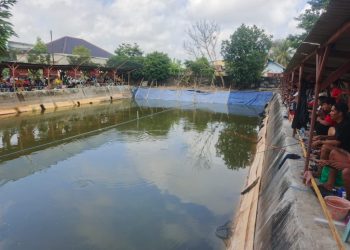 Sambut HUT Ke-81 RI, Kolam Pemancingan Muarakati Palembang Resmi Soft Opening Lewat Lomba Lele