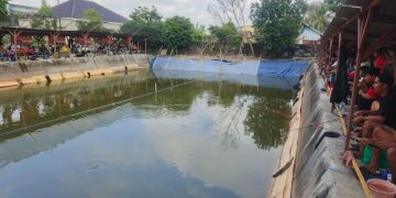 Sambut HUT Ke-81 RI, Kolam Pemancingan Muarakati Palembang Resmi Soft Opening Lewat Lomba Lele