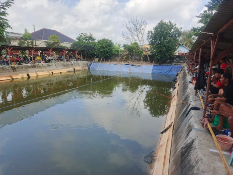 Sambut HUT Ke-81 RI, Kolam Pemancingan Muarakati Palembang Resmi Soft Opening Lewat Lomba Lele