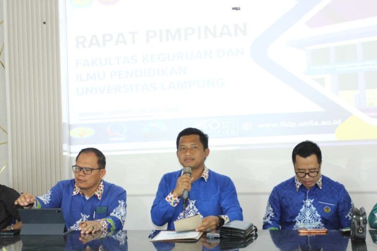 Tatap Semester Ganjil 2026/2027, FKIP Unila Evaluasi Mutu Akademik dan Serapan Anggaran