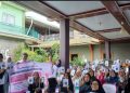 Cegah Kanker Serviks, Dosen Poltekkes Tanjungkarang Latih Warga Metro Gunakan Aplikasi EWS Digital