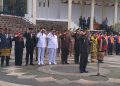 Pimpin Upacara Kemerdekaan di Lapangan Merdeka, Bupati Saleh Asnawi: Jadilah Pahlawan Masa Depan