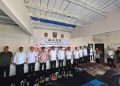 Ikuti Upacara HUT ke-81 RI di Lapangan Korpri, 30 Mantan Napiter Lampung Komitmen Jaga NKRI