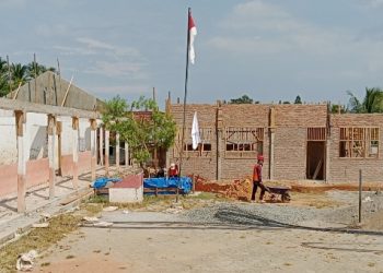 Gedung SDN 12 Krui Direvitalisasi, Kepala Sekolah dan Tokoh Masyarakat Siap Rawat Fasilitas