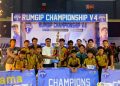Hujan 8 Gol di GOR UIN RIL, SMAN 10 Bandar Lampung Kunci Gelar Juara Futsal Tingkat SMA