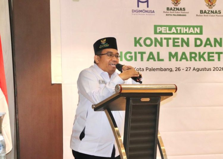 Bekali Pelaku Usaha Keterampilan Konten Digital, Baznas Kota Palembang Dorong Pertumbuhan Ekonomi Lokal