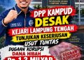 Kawal Kasus Dugaan Kegiatan Fiktif Rp1,3 Miliar di Lamteng, Seno Aji Minta Kajari Rita Susanti Usut Tuntas