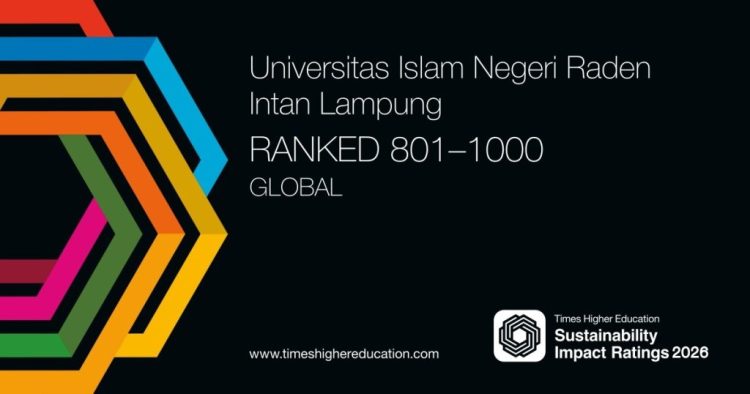 Capaian Internasional, UIN RIL Tembus Peringkat 801–1000 Dunia