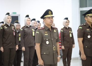 Kejari Banyuasin Gelar Pelantikan dan Serah Terima Jabatan Kepala Seksi Intelijen