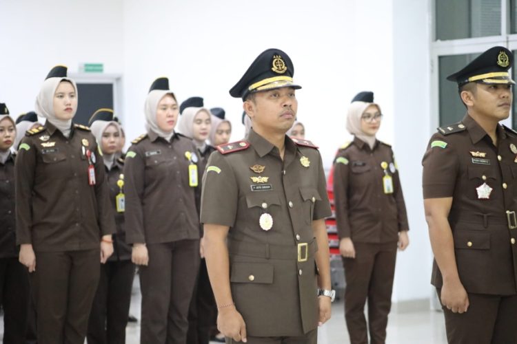 Kejari Banyuasin Gelar Pelantikan dan Serah Terima Jabatan Kepala Seksi Intelijen