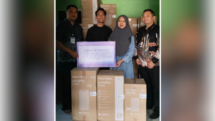 Program TJSL BRI Salurkan Bantuan Speaker Aktif untuk Pondok Pesantren Subulussalam
