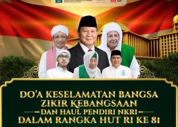 PW Jatma Aswaja Sumsel Bersinergi dengan Ponpes Sabilul Hasanah Ikuti Zikir Kebangsaan di Masjid Istiqlal