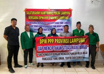 PPP Lampung Dukung Polda dan Pemerintah Jaga Kamtibmas Kondusif