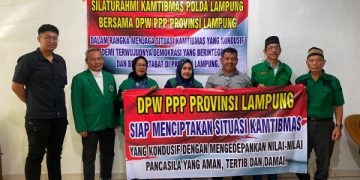 PPP Lampung Dukung Polda dan Pemerintah Jaga Kamtibmas Kondusif