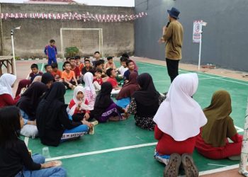 Bukan Sekadar Lomba, DKM Al Iman Tanamkan Sportivitas dan Cinta Tanah Air kepada Anak TPA