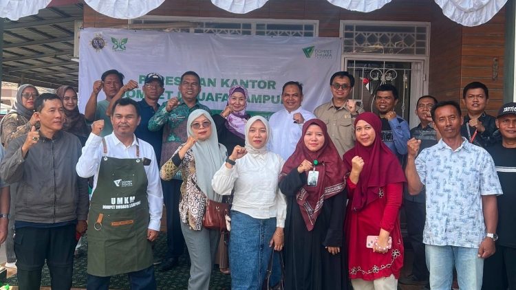 Perluas Layanan Zakat, Dompet Dhuafa Lampung Buka Kantor Baru di Way Halim