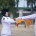 Wagub Jihan Ikuti Upacara Penurunan Bendera HUT ke-81 RI di Lampung