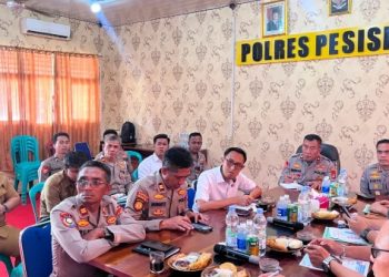 Polres Pesisir Barat, BPBD, dan Basarnas Perkuat Koordinasi Hadapi Karhutla