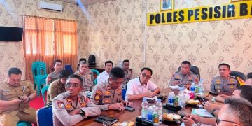 Polres Pesisir Barat, BPBD, dan Basarnas Perkuat Koordinasi Hadapi Karhutla