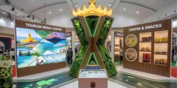 Virtual Tour hingga Produk UMKM, Booth Lampung Selatan Tampil Atraktif di AOE 2026