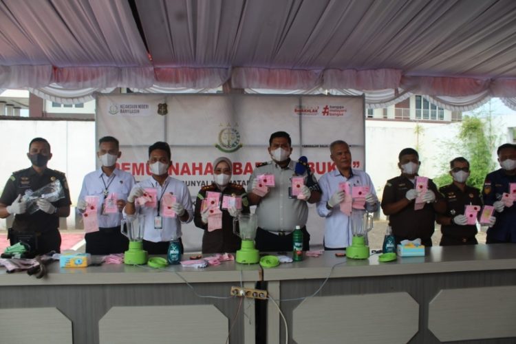 Semester II 2026, Kejari Banyuasin Musnahkan Barang Bukti 124 Perkara