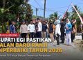 Bupati Egi Turun Langsung, Jalan Baru Ranji Dipastikan Diperbaiki Tahun Ini