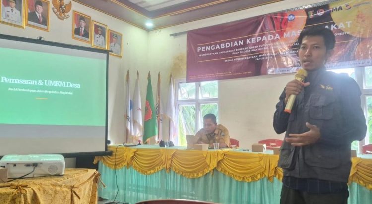 ITERA Dampingi Petani dan UMKM Way Kalam Kembangkan Pemasaran Minyak Pala