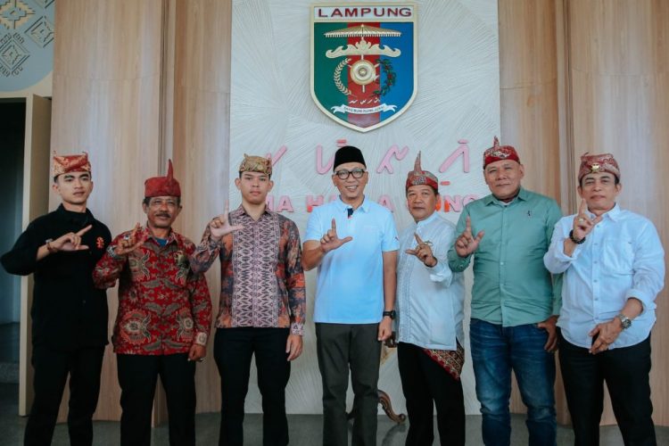 Terima Lima Tokoh Adat Sai Batin di Mahan Agung, Gubernur Mirza Bahas Budaya dan Desa Wisata