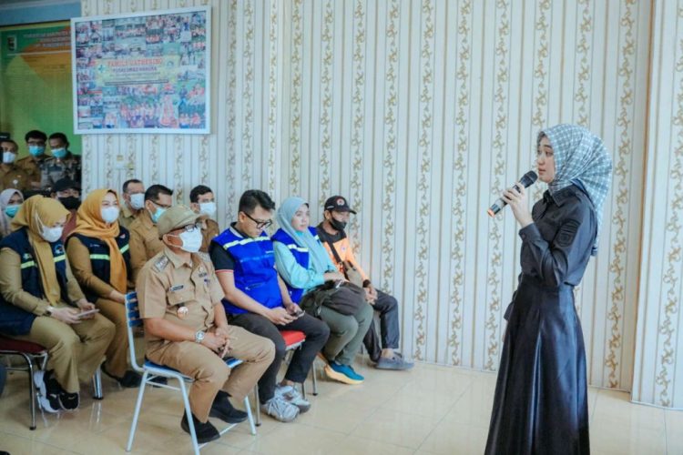 Periksa Jalur Evakuasi dan Sirene di Pesawaran, Jihan Nurlela: Satu Orang Wajib Satu Tas Siaga