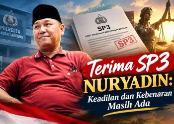 Polresta Bandar Lampung Terbitkan SP3, Nuryadin: Keadilan Masih Berpihak pada Kebenaran
