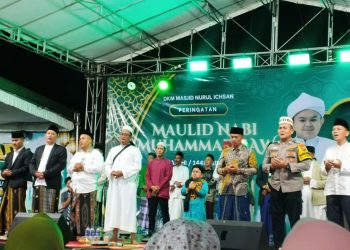 Hadirkan Ustadz Mumuy, Peringatan Maulid Nabi di Jagabaya 3 Bandar Lampung Semarak
