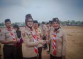 Peringati Hari Pramuka ke-65, Mirza dan Jihan Nurlela Ajak Praja Muda Karana Terjun ke Masyarakat
