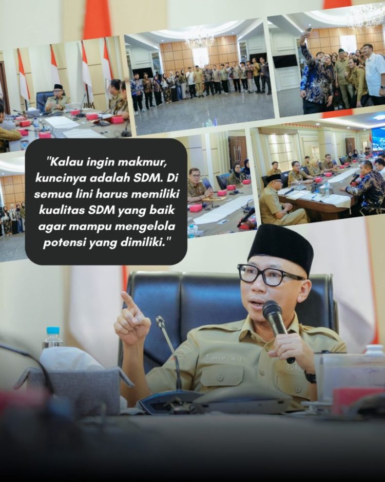 Terima Audiensi PPI Dunia, Gubernur Mirza: Kualitas SDM Jadi Penentu Kemajuan Peradaban