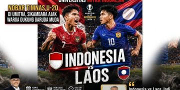 Kualifikasi Piala Asia U-20 2027: Sikambara Gelar Nobar di Umitra Bandar Lampung