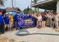 Atasi Krisis Kekeringan di Bakauheni, Karang Taruna Lampung Pasok Bantuan Air Bersih