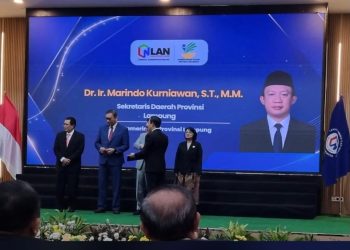 Raih Nilai Tertinggi Nasional, Sekdaprov Lampung Marindo Kurniawan Jadi Lulusan Terbaik RPL JPT Madya 2026