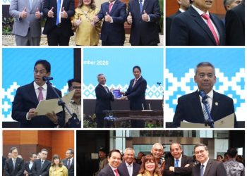 Shinta Kamdani Pimpin Delegasi APINDO Saksikan Peralihan Kepemimpinan di Kemenkeu