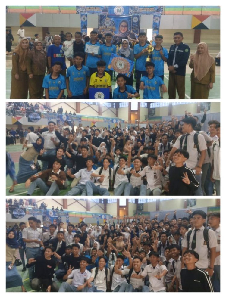 Tundukkan Puluhan Tim Sekolah, SMAN 1 Talang Padang Juarai Futsal NADI Lampung Cup 2026