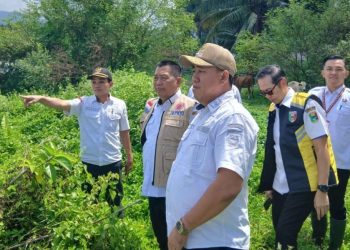 Tanggul Way Belu Jebol Rendam Rumah Warga, Sekda Tanggamus Siapkan Tanggul Darurat